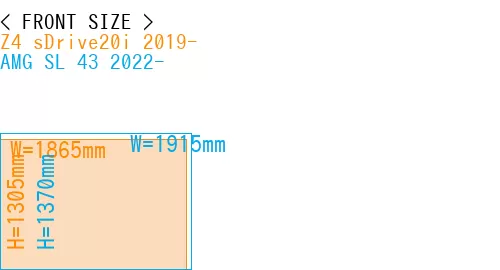 #Z4 sDrive20i 2019- + AMG SL 43 2022-